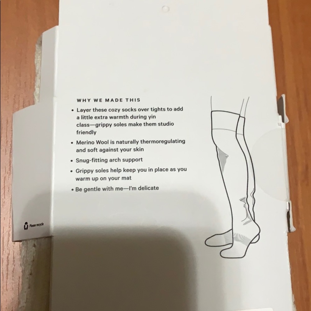 Lululemon Sock - Picture 2 of 2